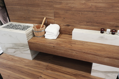 sauna & shelf