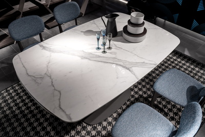 custom shape solid table top