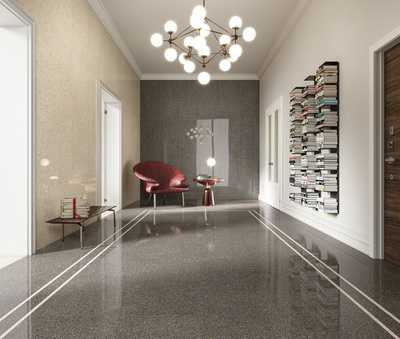 inlaid floor design