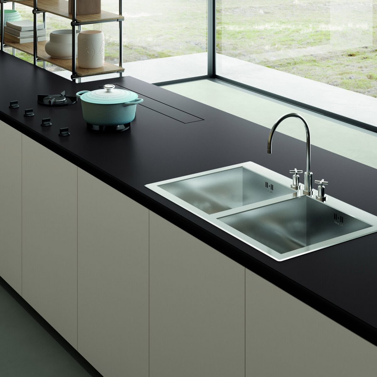 Kitchen Countertop standard kitchen worktop in porcelain ...